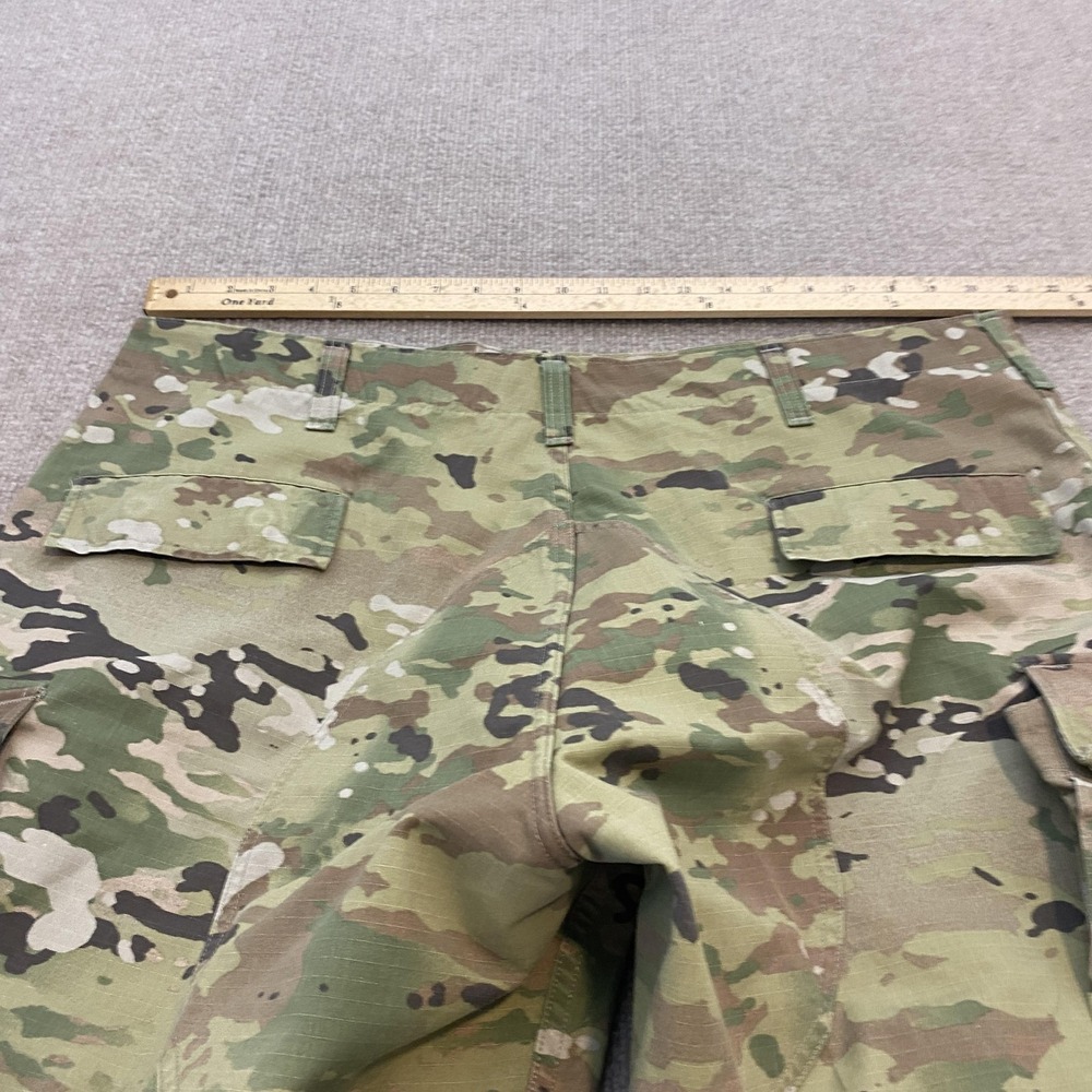 US Army Pants Mens XL Regular MultiCam Camo Ripstop Combat Cargo Trousers ACU - Picture 7 of 13